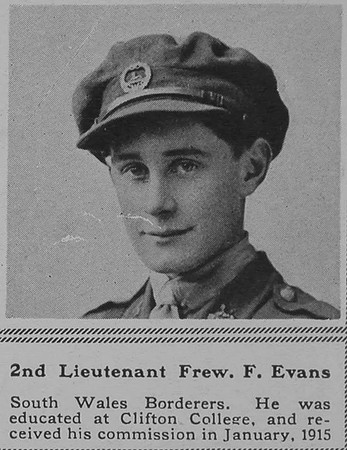 Evans F F 2nd Lt 4th SWB The Sphere 2nd Jun 1917