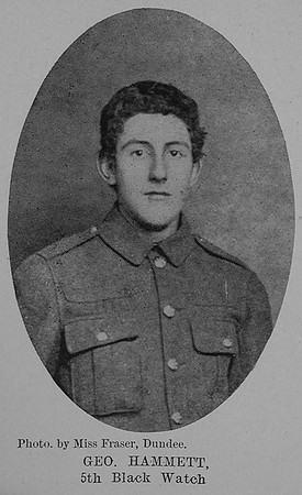 Hammett G Pte 5th Black Watch The Sword Of The North Highland Memories Of The Great War - Dugald MacEchern