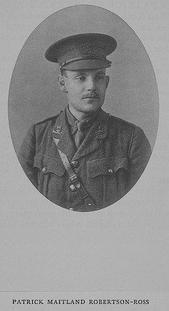 Robertson-Ross P M Captain 8th Queens Own Royal West Kent Regiment