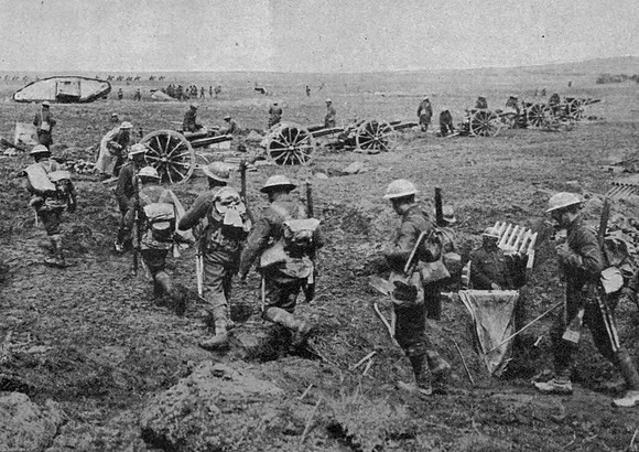A Corner Of The Battlefield Near Arras