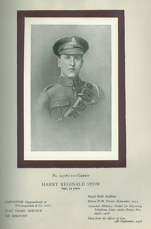 Stow H R Gunner