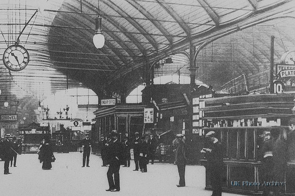 Newcastle Central Station 1909
