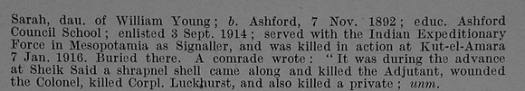 Luckhurst H Cpl 1638 5th East Kent Regiment Obit Part 2 De Ruvignys Roll Of Honour Vol 4