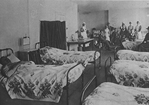 Wounded Soldiers  In Hampton Court