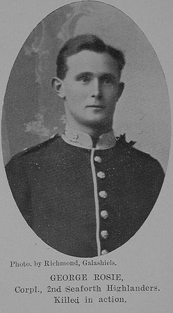 Rosie G Cpl 2nd Seaforth Highlanders The Sword Of The North Highland Memories Of The Great War - Dugald MacEchern