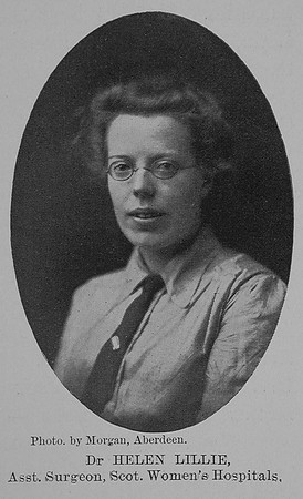Lillie Helen Dr Asst Surg Scottish Womens Hospital The Sword Of The North Highland Memories Of The Great War - Dugald MacEchern