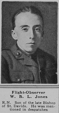 Jones W B L Flt Obs Royal Naval Air Serive The Sphere 9th Mar 1918
