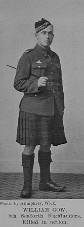 Gow W Pte 240513 5th Seaforth Highlanders The Sword Of The North Highland Memories Of The Great War - Dugald MacEchern