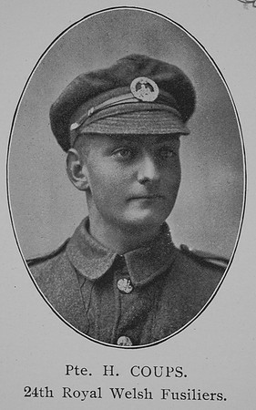 Coups H Pte 57795 24th Royal Welsh Fusiliers William Graham Company