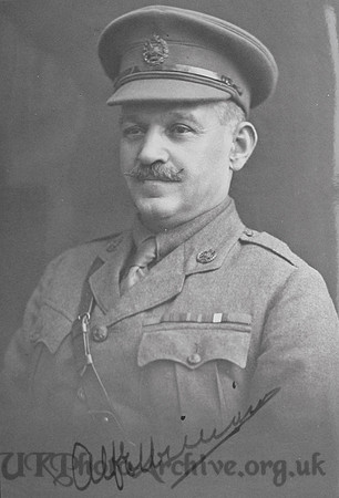 Williams A E Lt OBE DCM 17th London Regt Croy