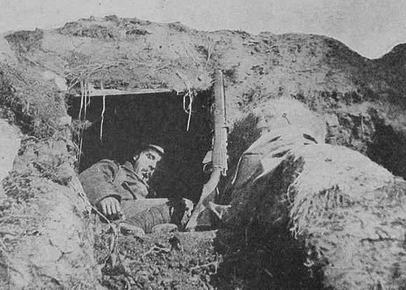 A British Dug-Out