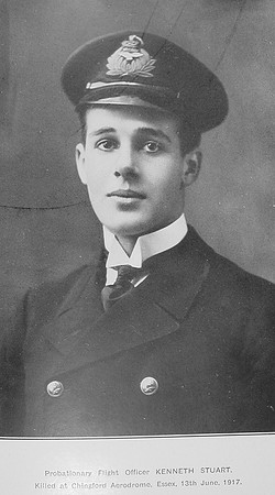 Stuart K Prob Flt Officer Royal Naval Air Service