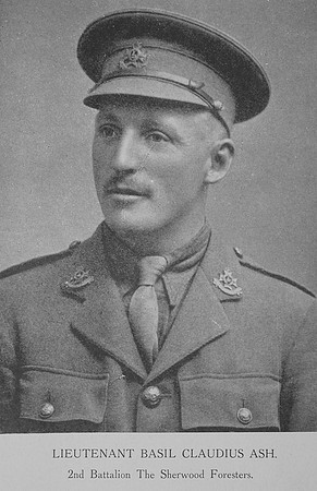 Ash B C Lt 2nd Notts And Derby Regiment