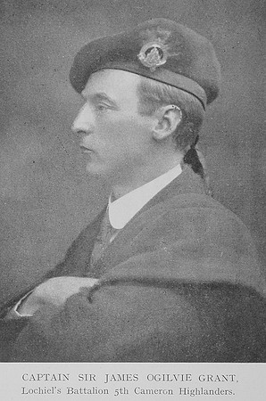 Ogilvie-Grant J Captain Sir 5th Cameron Highlanders