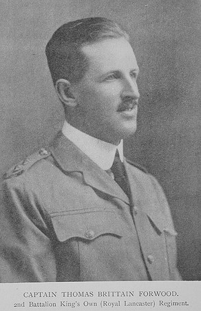 Forwood T B Captain 2nd Kings Own Royal Lancaster Regiment