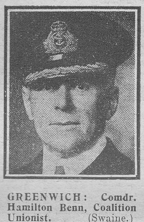 Hamilton-Benn Comm Royal Navy The Graphic 10th Dec 1918