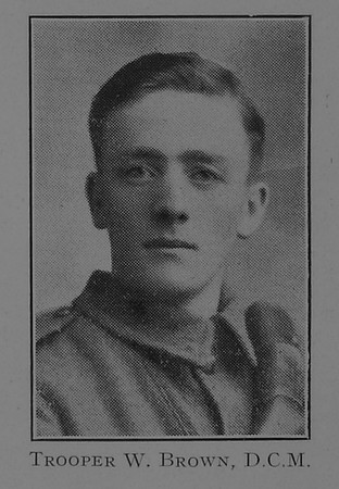 Brown w Tpr DCM Queens Own Dorset Yeomanry