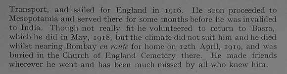 Easterbrook R F Cpl WR554397 Royal Engineers Obit Part 2 Dulwich College Roll Of Honour