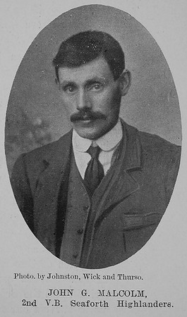 Malcolm J G Pte Seaforth Highlanders The Sword Of The North Highland Memories Of The Great War - Dugald MacEchern