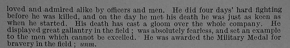Imlah L Sergt MM 266362 6th Gordon Highlanders Obit Part 2 De Ruvignys Roll Of Honour Vol 4