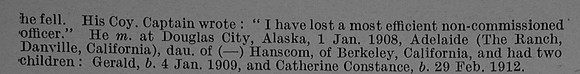 Leeson A G Cpl 704076 102nd Canadian Infantry (Central Ontario Regiment) Obit Part 2 De Ruvignys Roll Of Honour Vol 4
