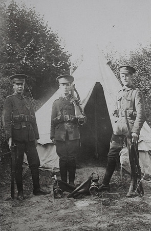 Hewitson T L/Cpl (Right Of Photo) 6th King's Liverpool Regiment