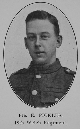 Pickles E Pte 18th Welsh Regiment William Graham Company
