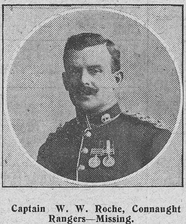 Roche W W Captain Connaught Rangers The Graphic 4th Sep 1914