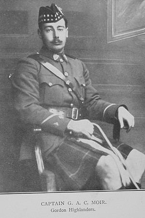 Moir G A C Captain Gordon Highlanders