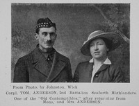 Anderson T Cpl 2nd Seaforth Highlanders The Sword Of The North Highland Memories Of The Great War - Dugald MacEchern
