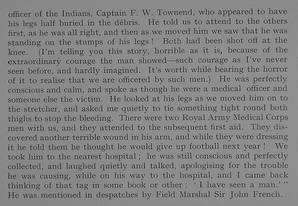 Townend  F W Captain Royal Engineers Obit Part 3 Dulwich College Roll Of Honour