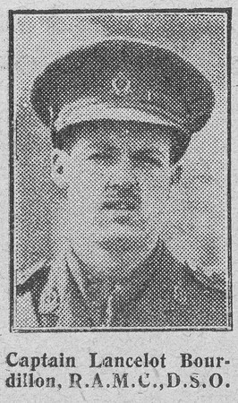 Bourdillon L Captain DSO Royal Army Medical Corps The Graphic 23rd Sep 1916