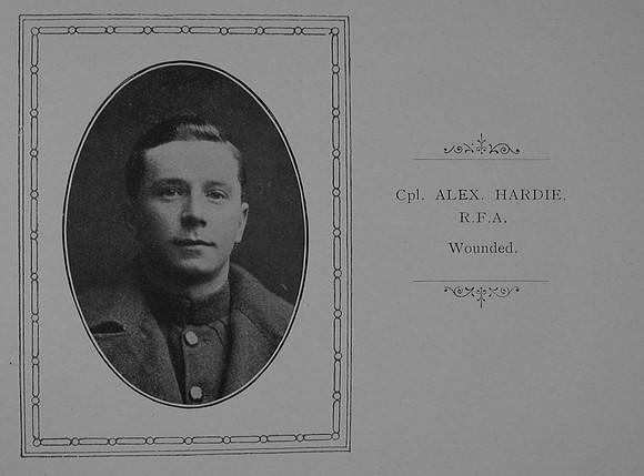 Hardie A Cpl Royal Field Artillery
