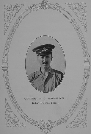 Houghton H G QM Sergt Indian Defence Force William Graham Company