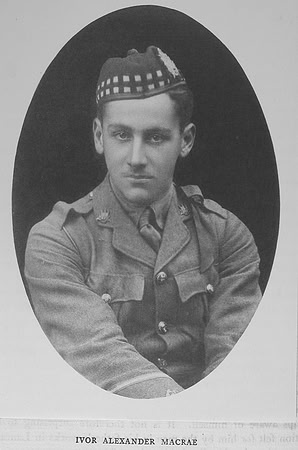 MacRae I A 2nd Lt Kings Own Scottish Borderers