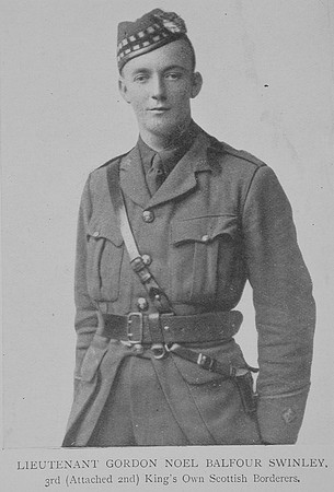 Swinley G N B Lt 2nd Kings Own Scottish Borderers