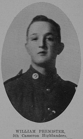 Phemister W Pte 5th Cameron Highlanders The Sword Of The North Highland Memories Of The Great War - Dugald MacEchern