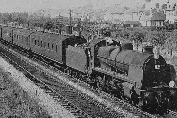 No 31413 Near Chestfield Halt Herne Bay c.1955