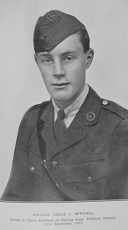 Mitchell L J 2nd Lt Royal Flying Corps