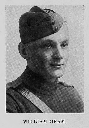 Oram W 2nd Lt Royal Flying Corps St Andrews University Roll Of Honour