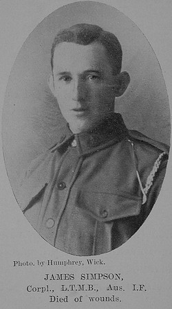 Simpson J Cpl 835 Australian Field Artillery The Sword Of The North Highland Memories Of The Great War - Dugald MacEchern