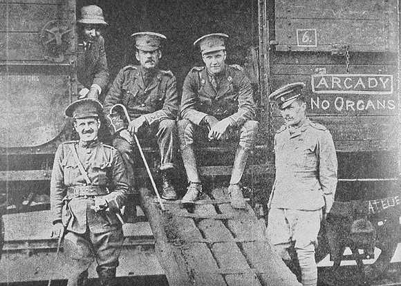 Officers Quarters On The Western Front