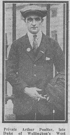 Poulter A Pte VC 4th West Riding Regiment The Graphic 14th Dec 1918
