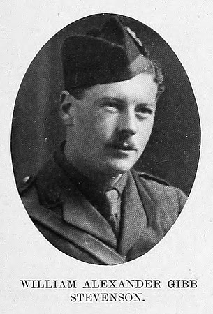 Stevenson W A G Captain 14th Highland Light Infantry St Andrews University Roll Of Honour