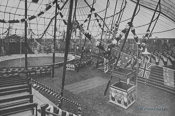 Inside The Circus BigTop 1940s