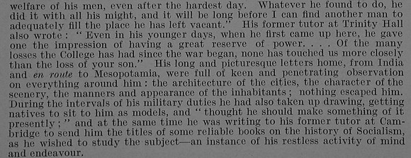 Statham N H Lt 5th East Surrey Regiment Attd 4th Devonshire Regiment Obit Part 2 De Ruvignys Roll Of Honour Vol 3