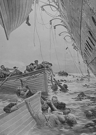 The Sinking Of The Cunard Liner Lusitania