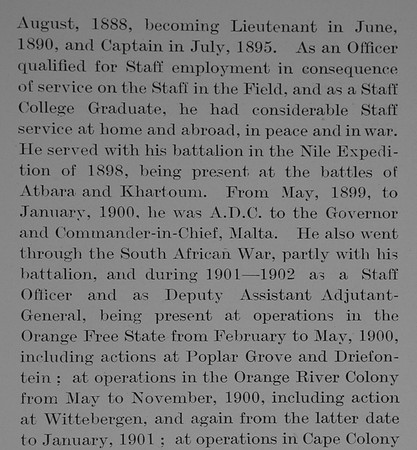 Bradford E R Lt Col Sir 2nd Seaforth Highlanders Obit Part 2 The Bond Of Sacrifce Vol 1