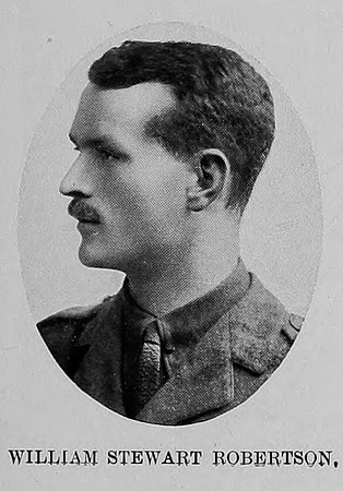 Robertson W S Lt MC 10th Black Watch St Andrews University Roll Of Honour