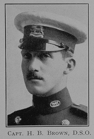 Barrington-Brown H Captain DSO Leicestershire Regiment